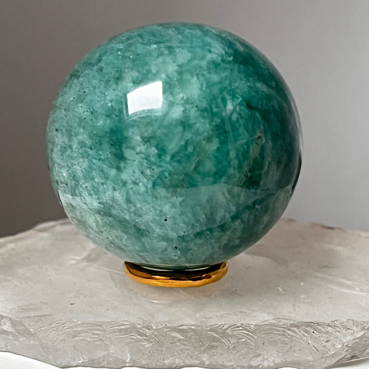Amazonite Sphère from Madagascar