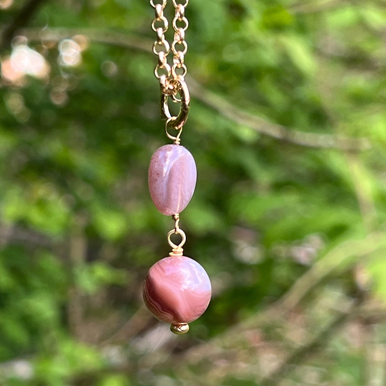 Botswana Agate Pendant Limited Edition
