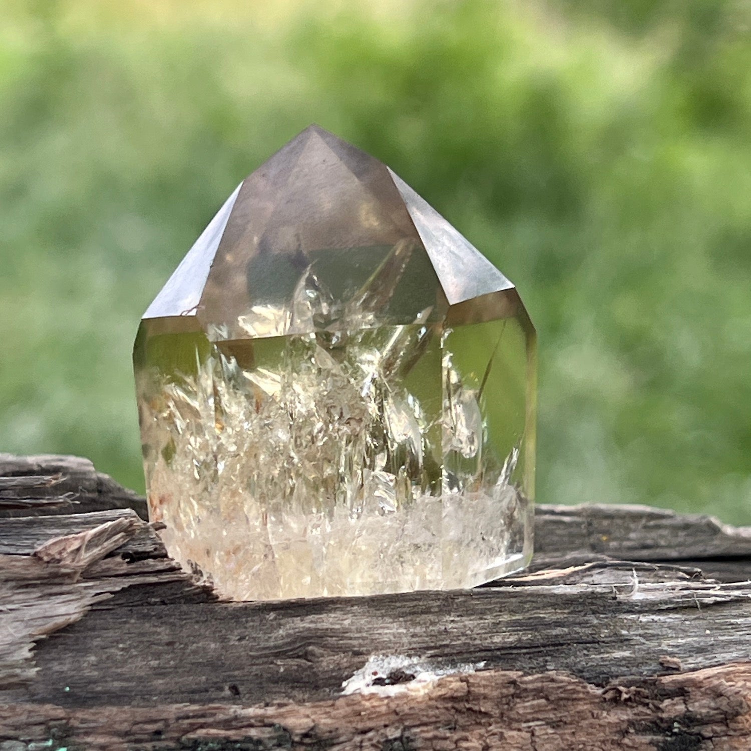 Unique Natural Citrine Point from Brazil