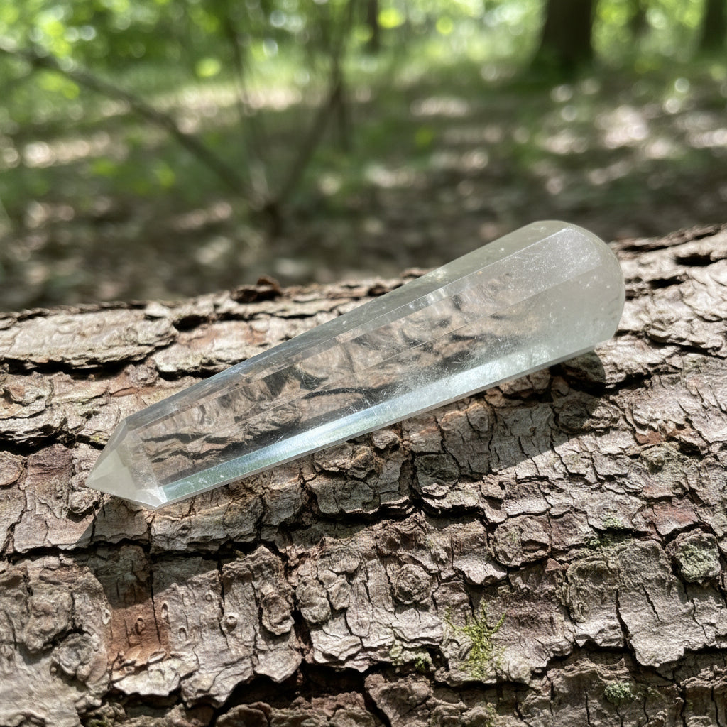 crystal wand from Madagascar
