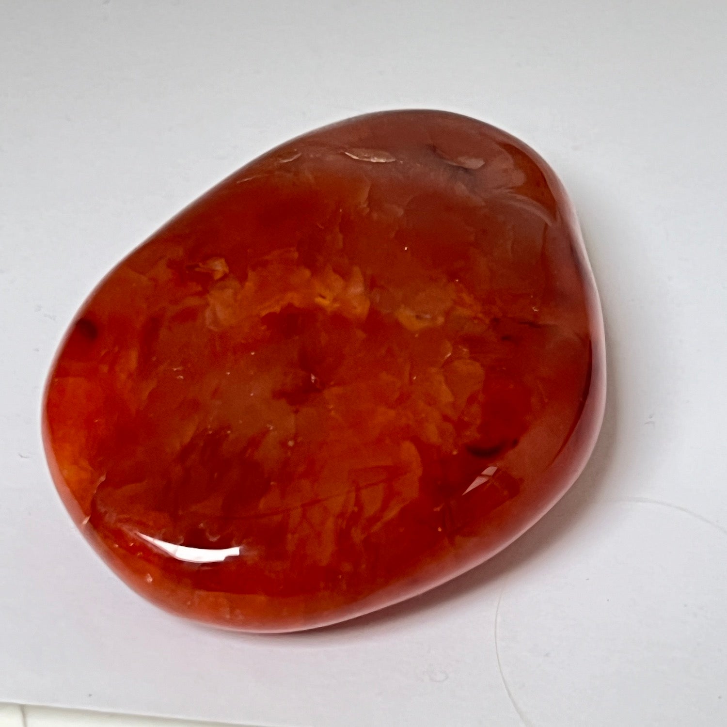 Carnelian large Pebble  Stone from Madagascar