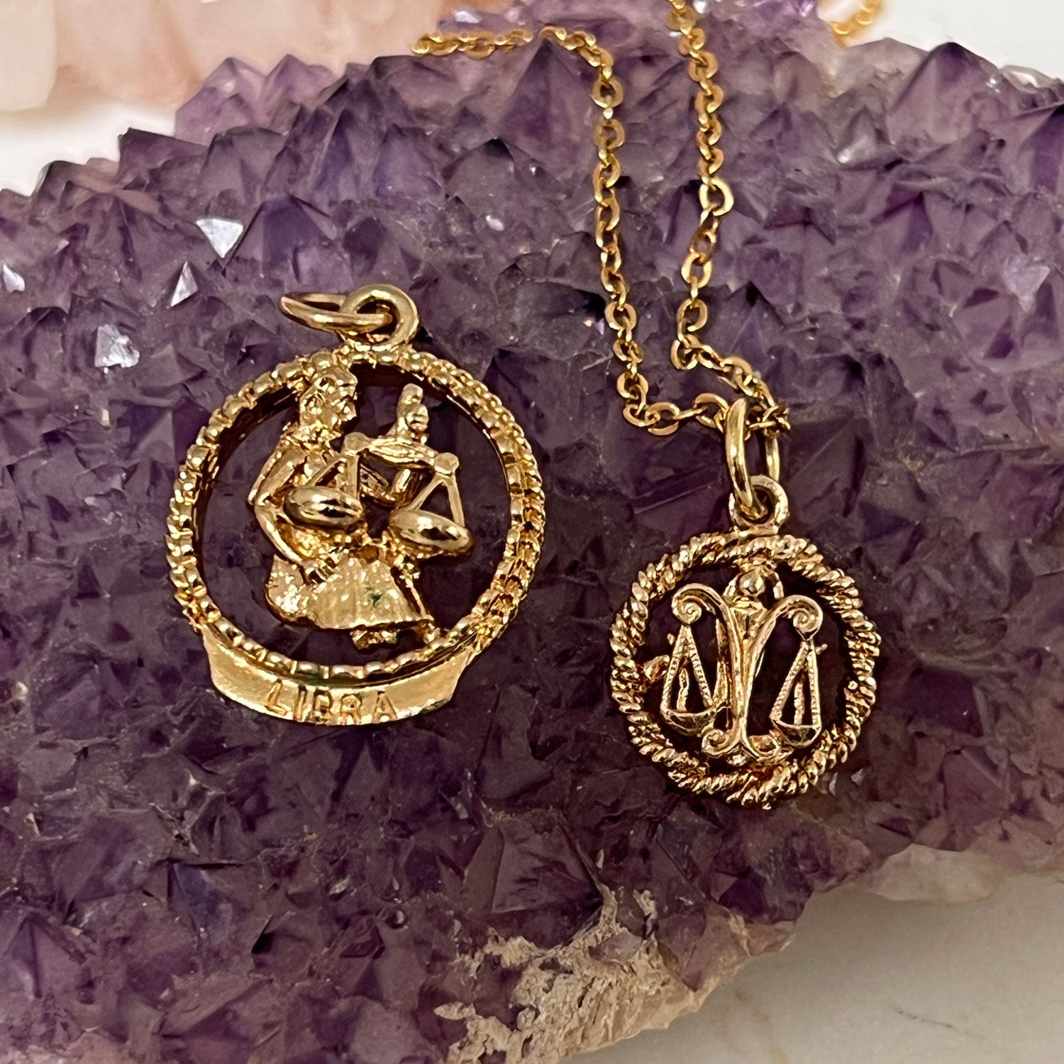 Zodiac Rope Frame Medals