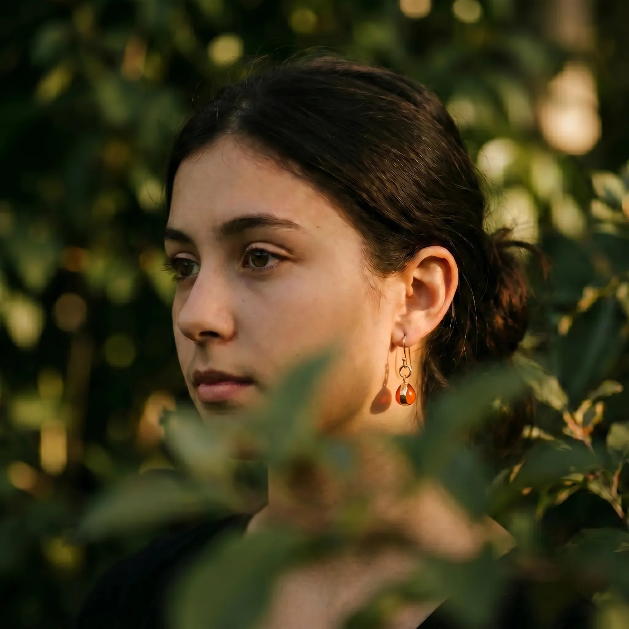 Iggy Carnelian Hook Earrings