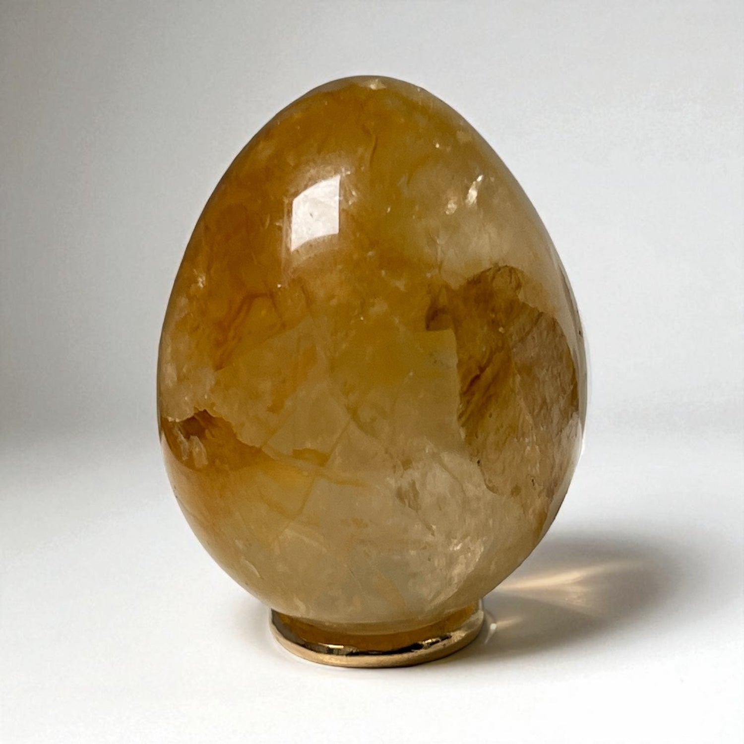 Honey Calcite Egg from Madagascar