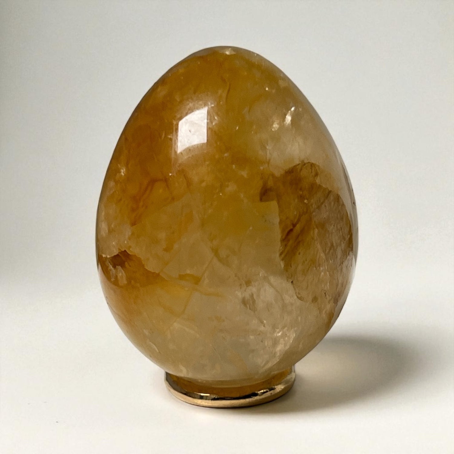 Honey Calcite Egg from Madagascar