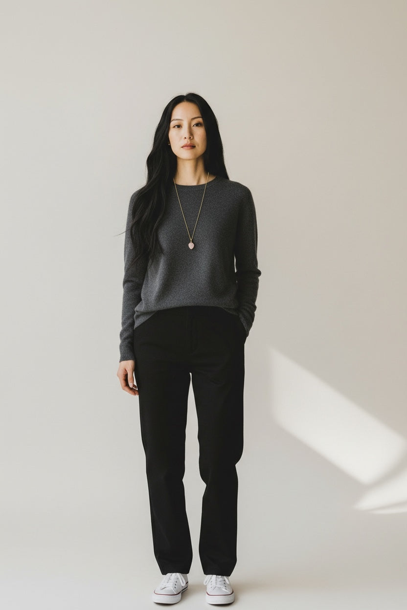 Carved Pink Chalcedony Leaf On Baby Belcher Chain