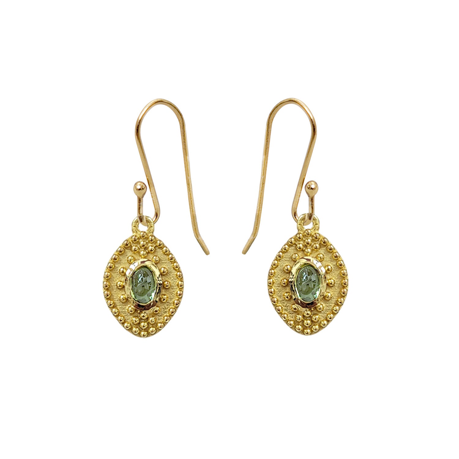 Surya Peridot Earrings