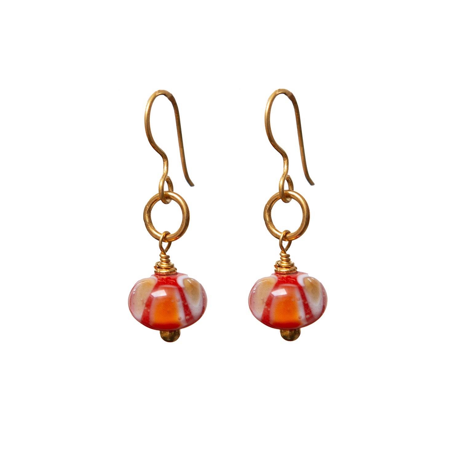 Recycled Glass Earrings