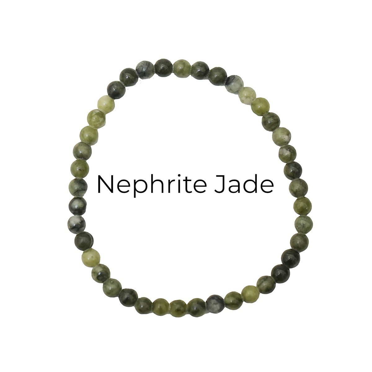 Semi Precious Stone Bracelet elasticated