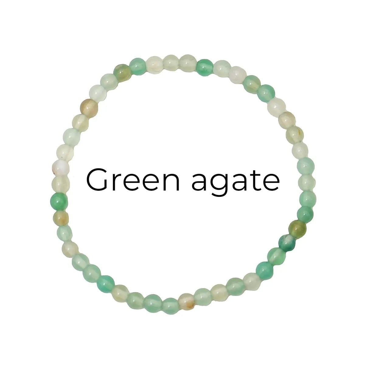Semi Precious Stone Bracelet elasticated