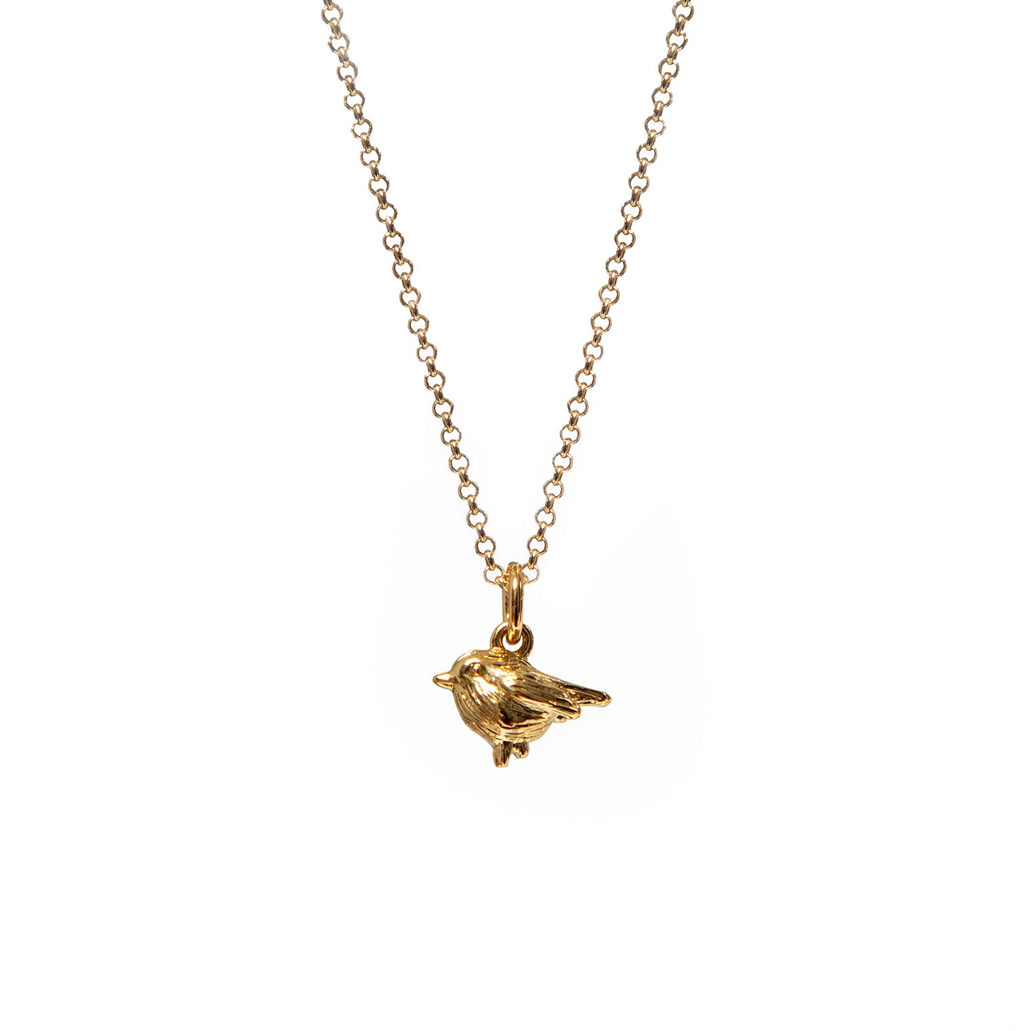 Robin Charm on Baby Belcher Chain Short Or Long