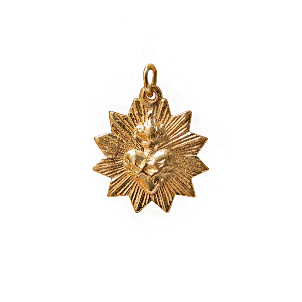 Sacred Heart Medallion Charm
