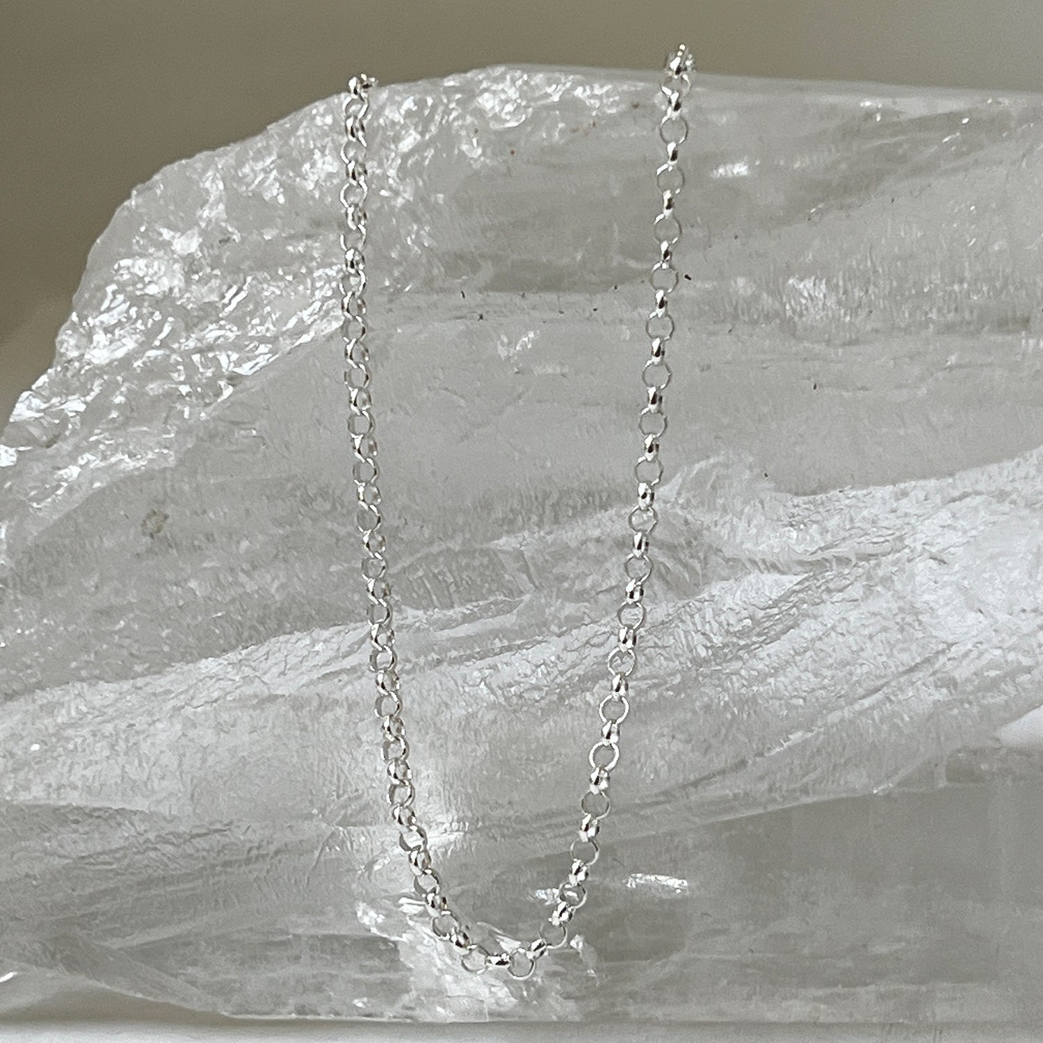 Sterling Silver Baby Belcher Chain