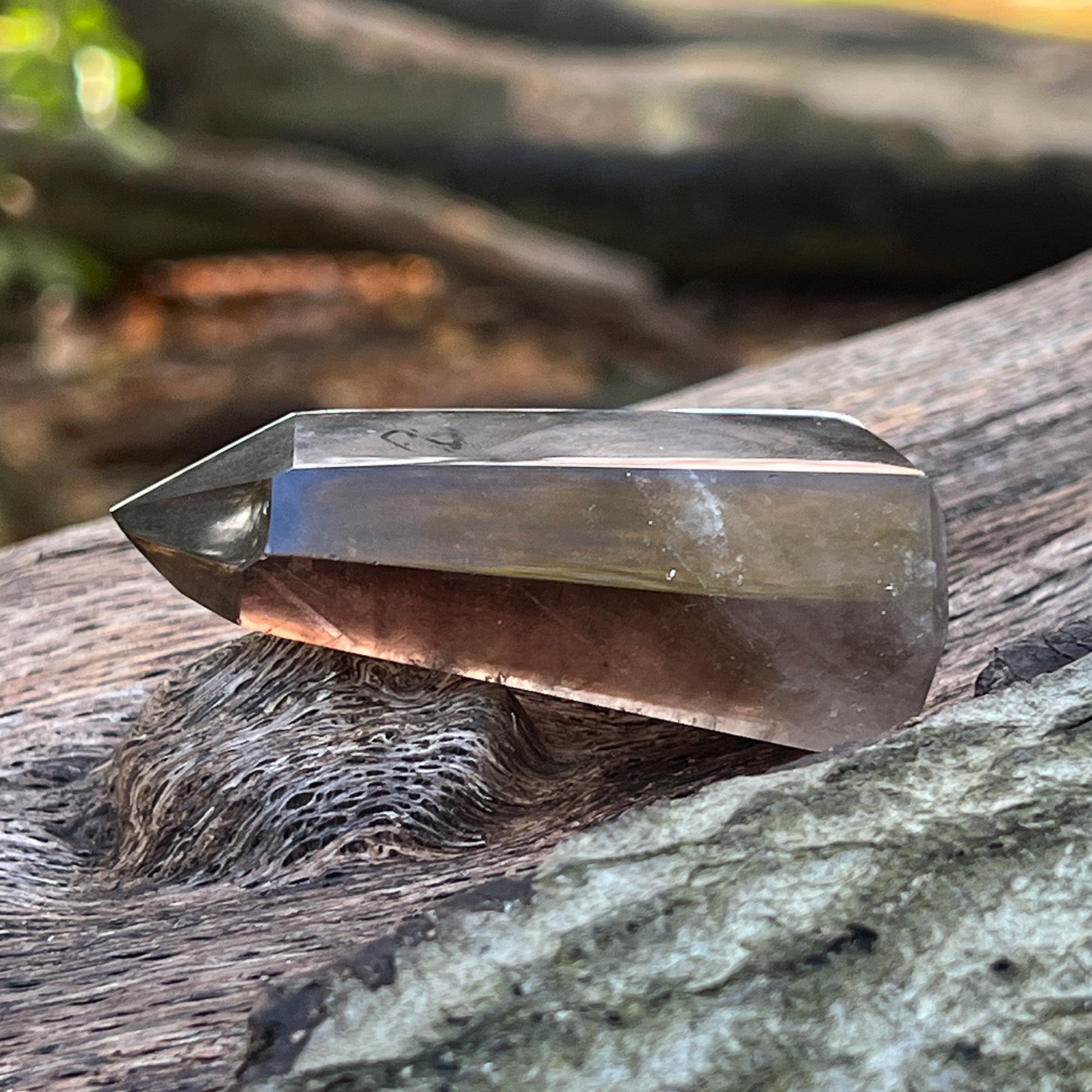 Unique Smoky  Phantom Quartz crystal From Madagascar
