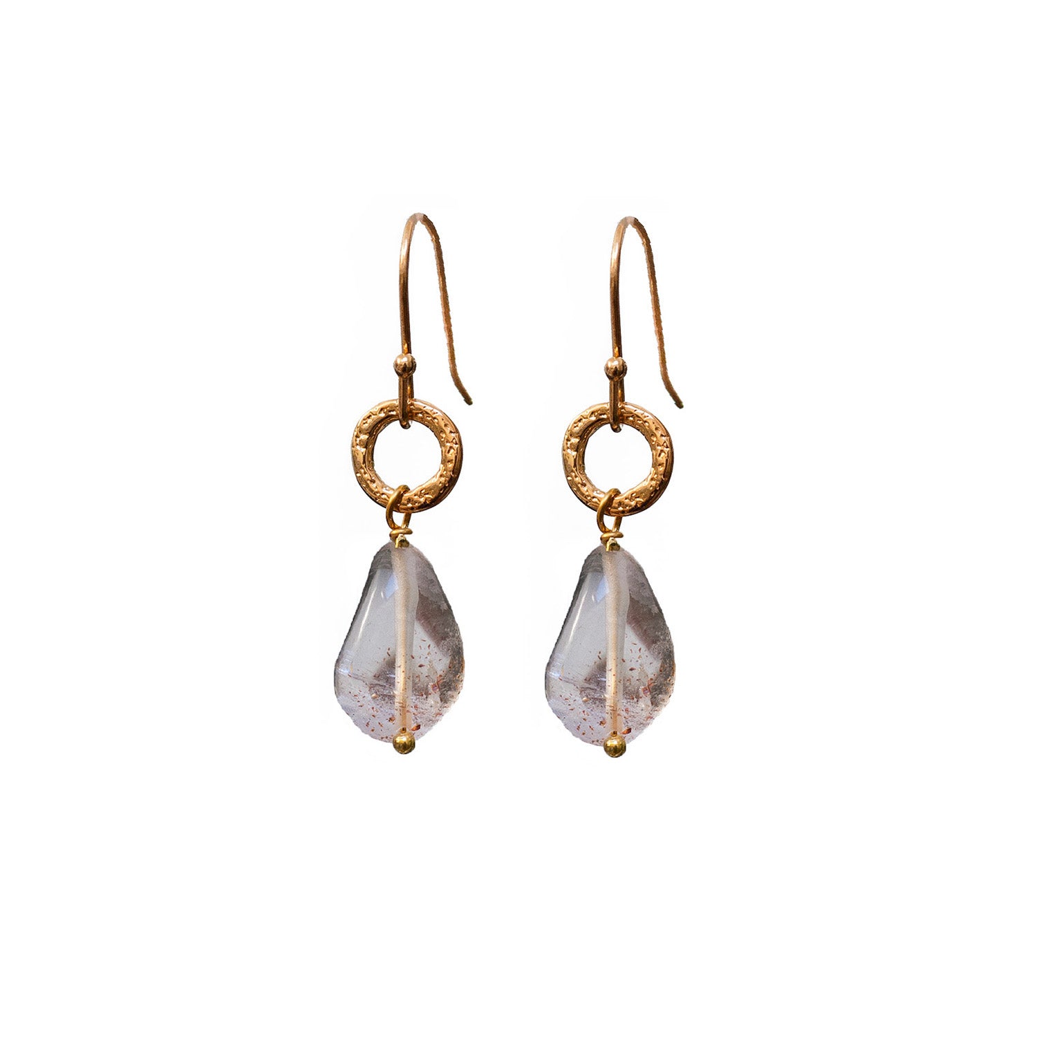 Gita Earrings Harlequin Quartz