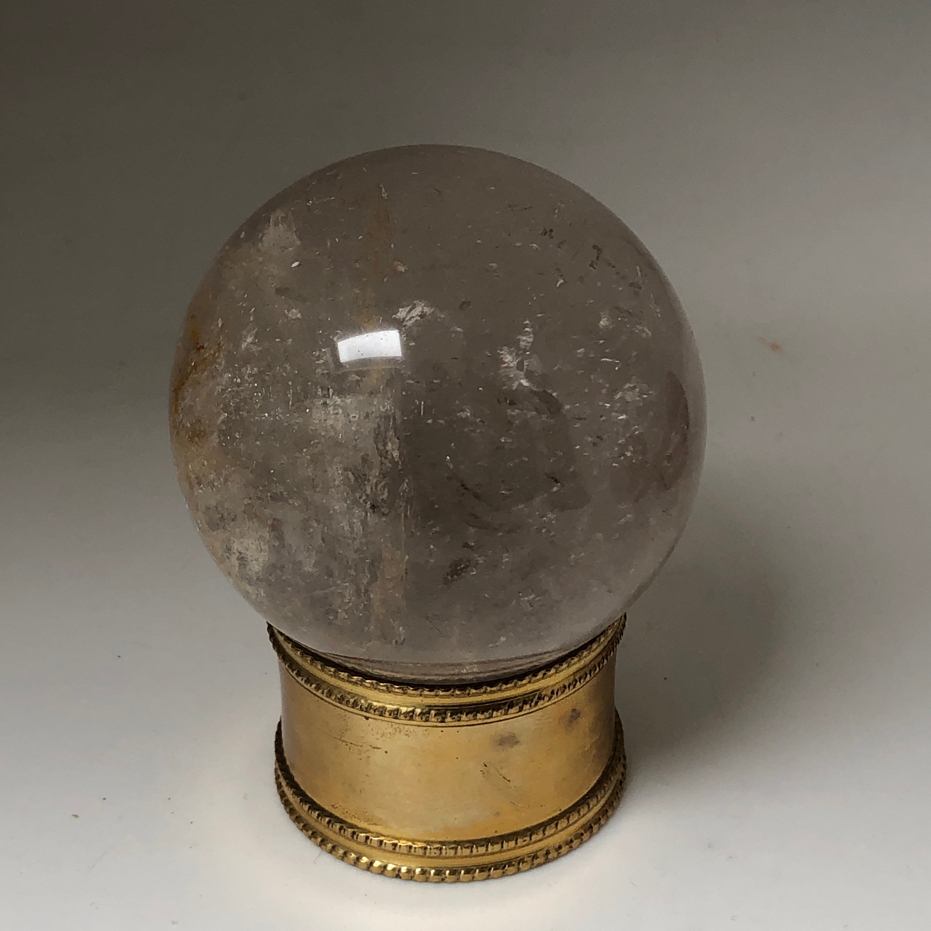 Magic Smokey Quartz crystal Ball