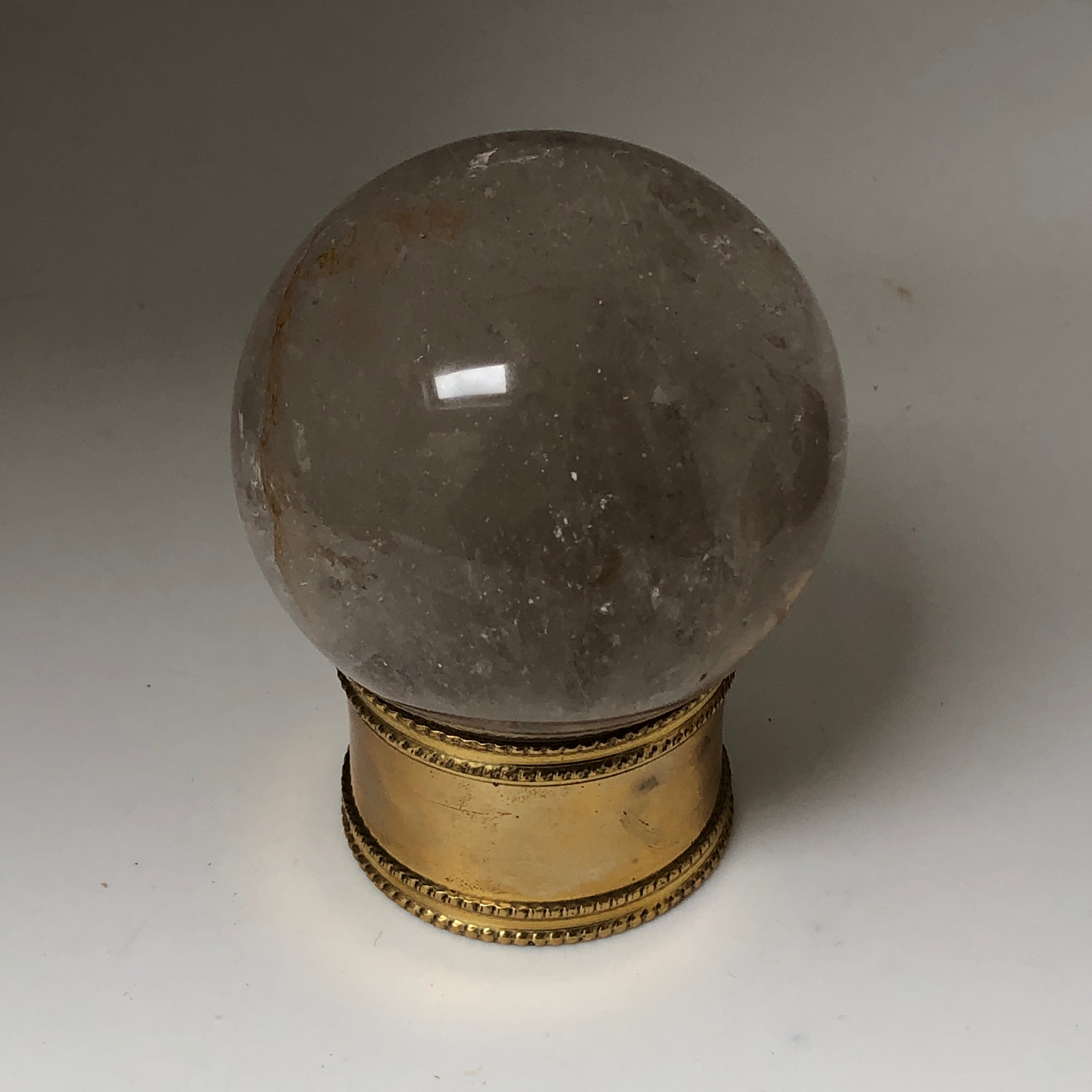 Magic Smokey Quartz crystal Ball