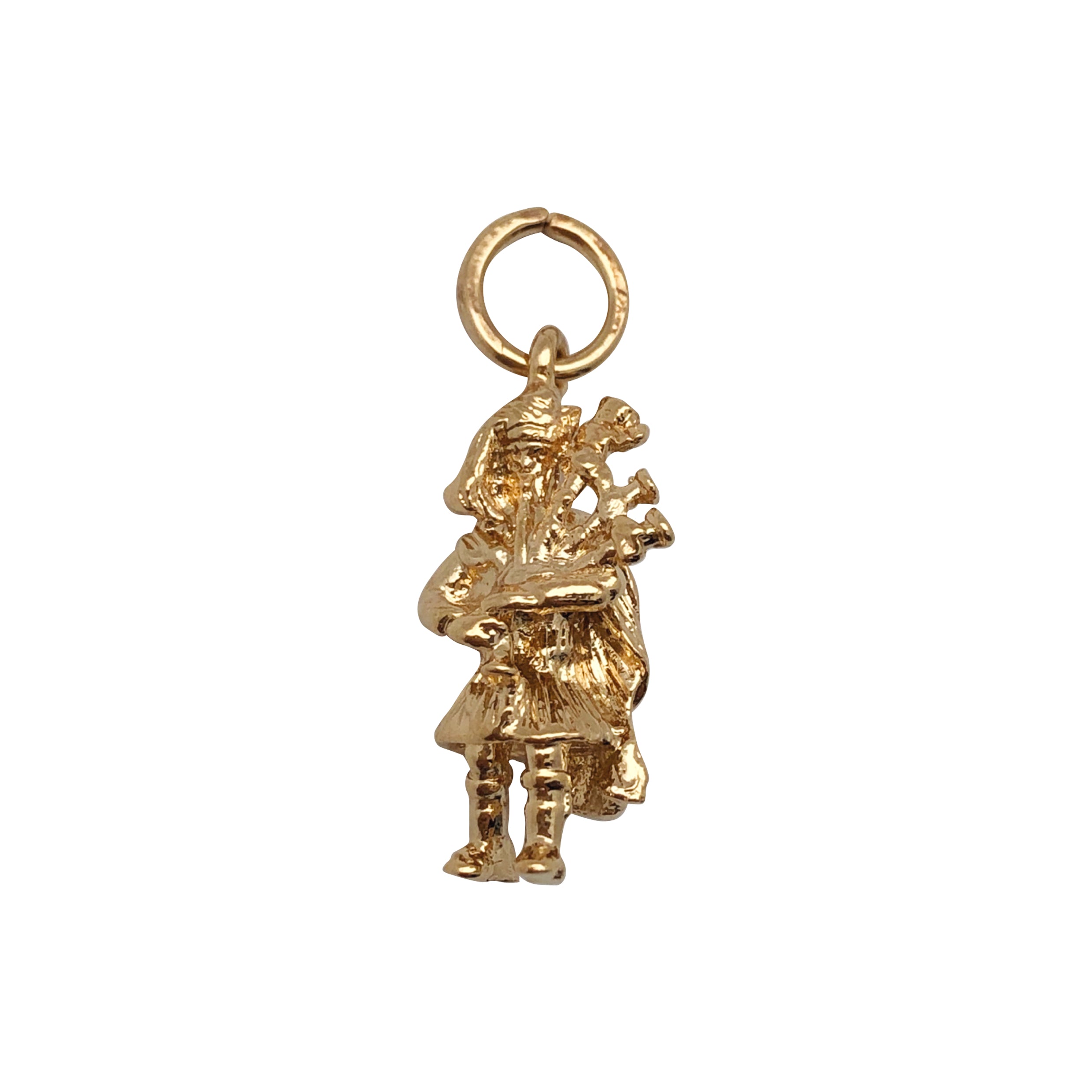 Bagpipe Player Charm - Mirabelle Jewellery