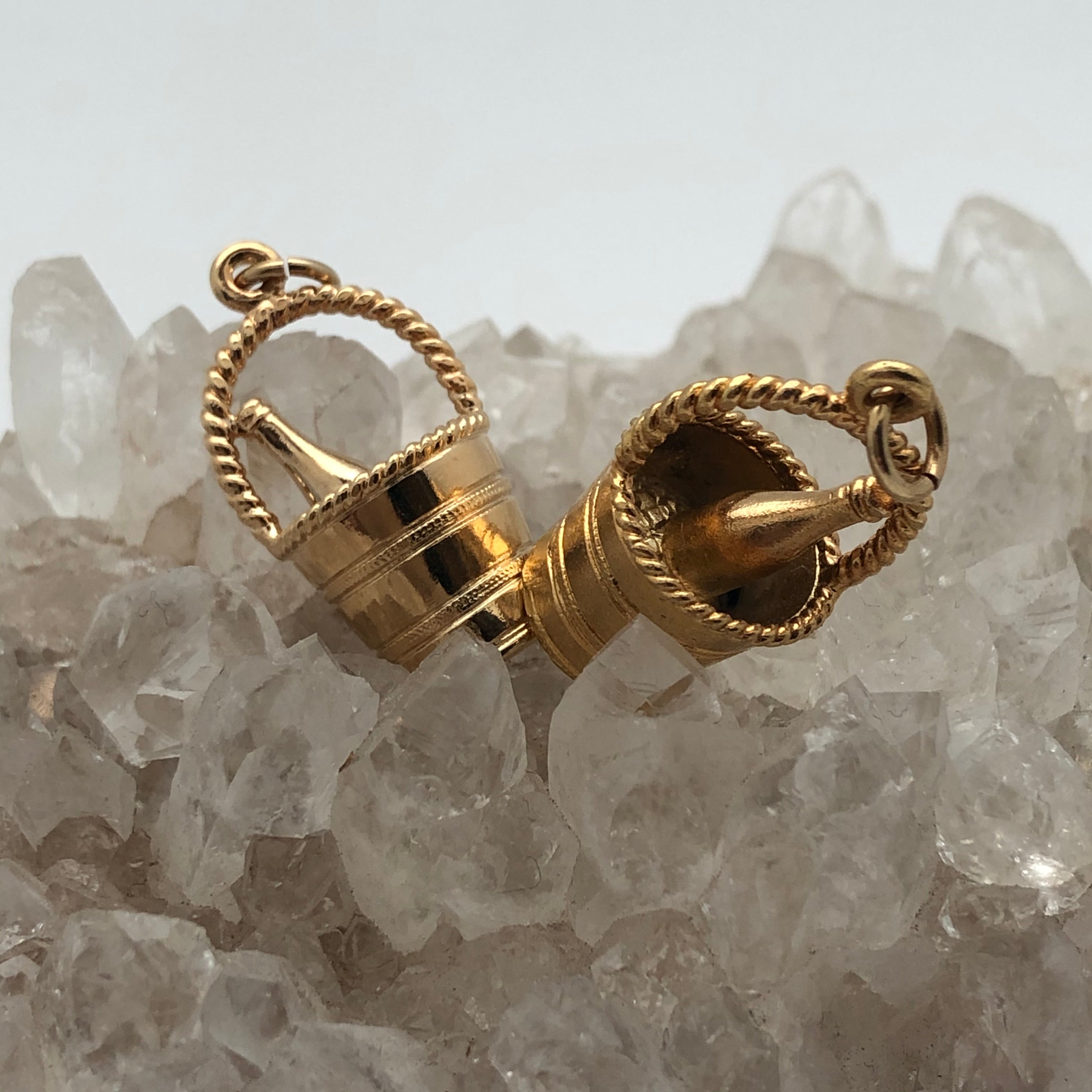 Champagne Bucket Charm - Mirabelle Jewellery