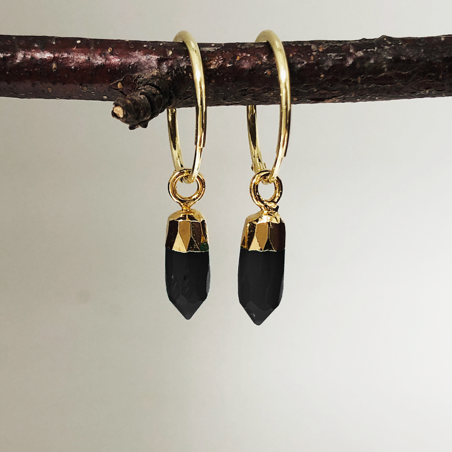 Cora Creole with Mini Point Black Onyx