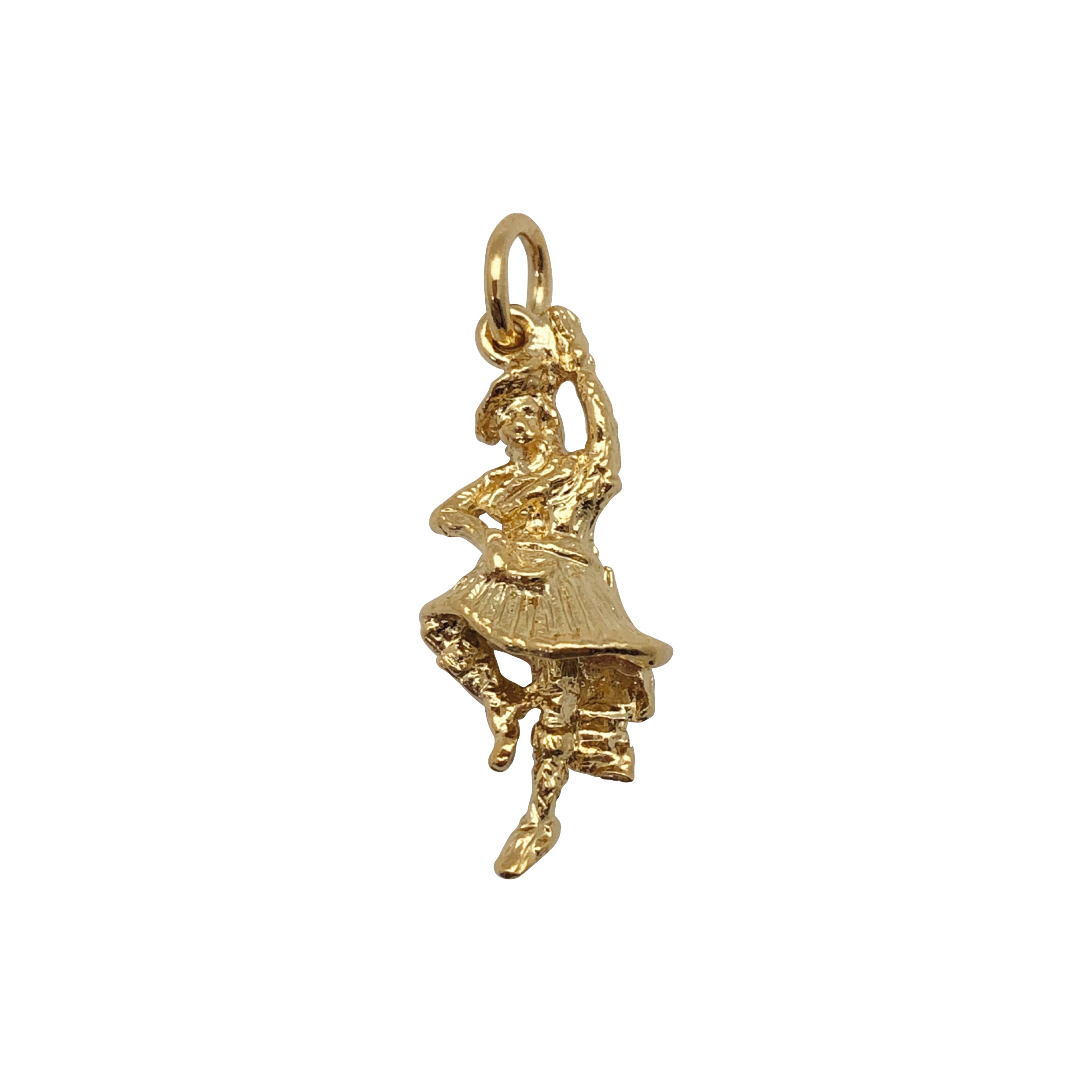 Dancing Scotsman Charm - Mirabelle Jewellery