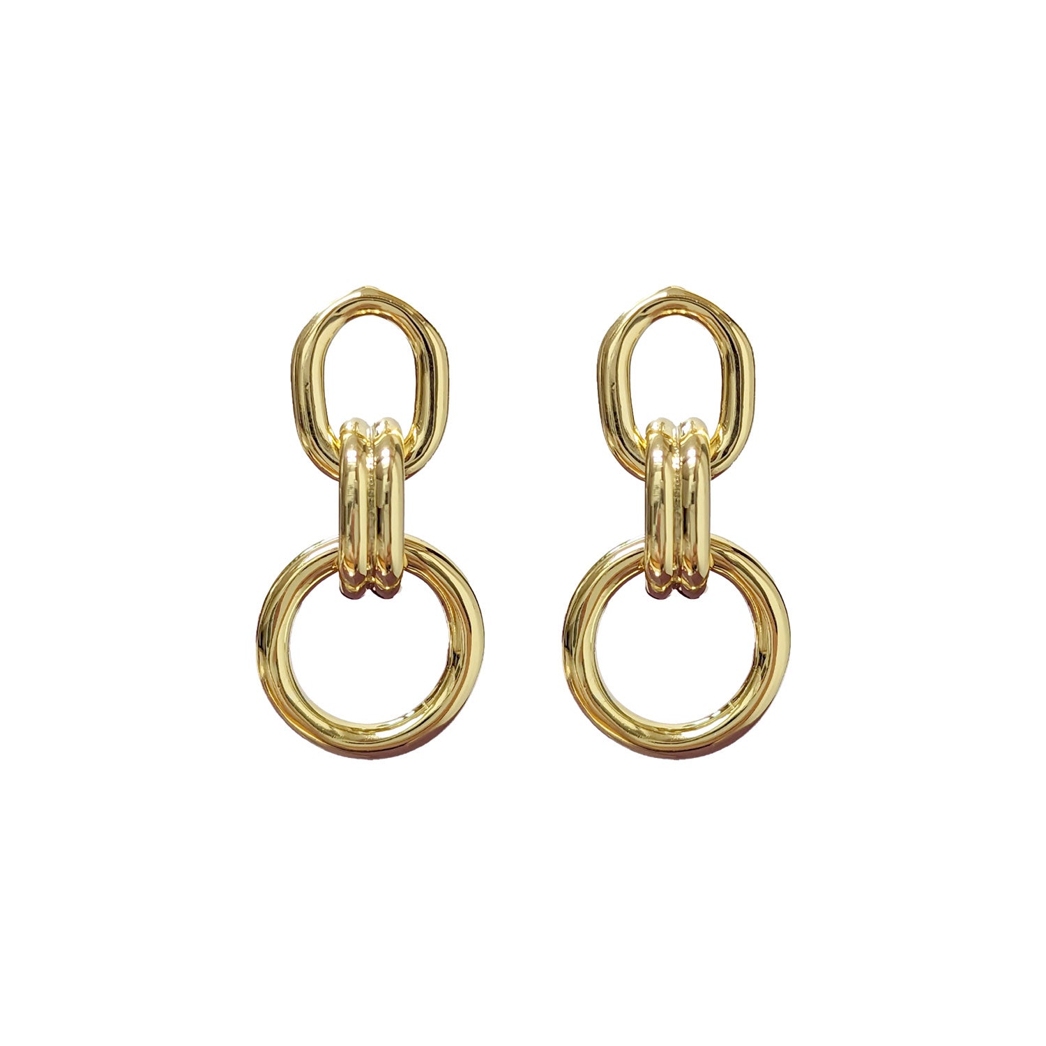 Coco Double Loop Earrings