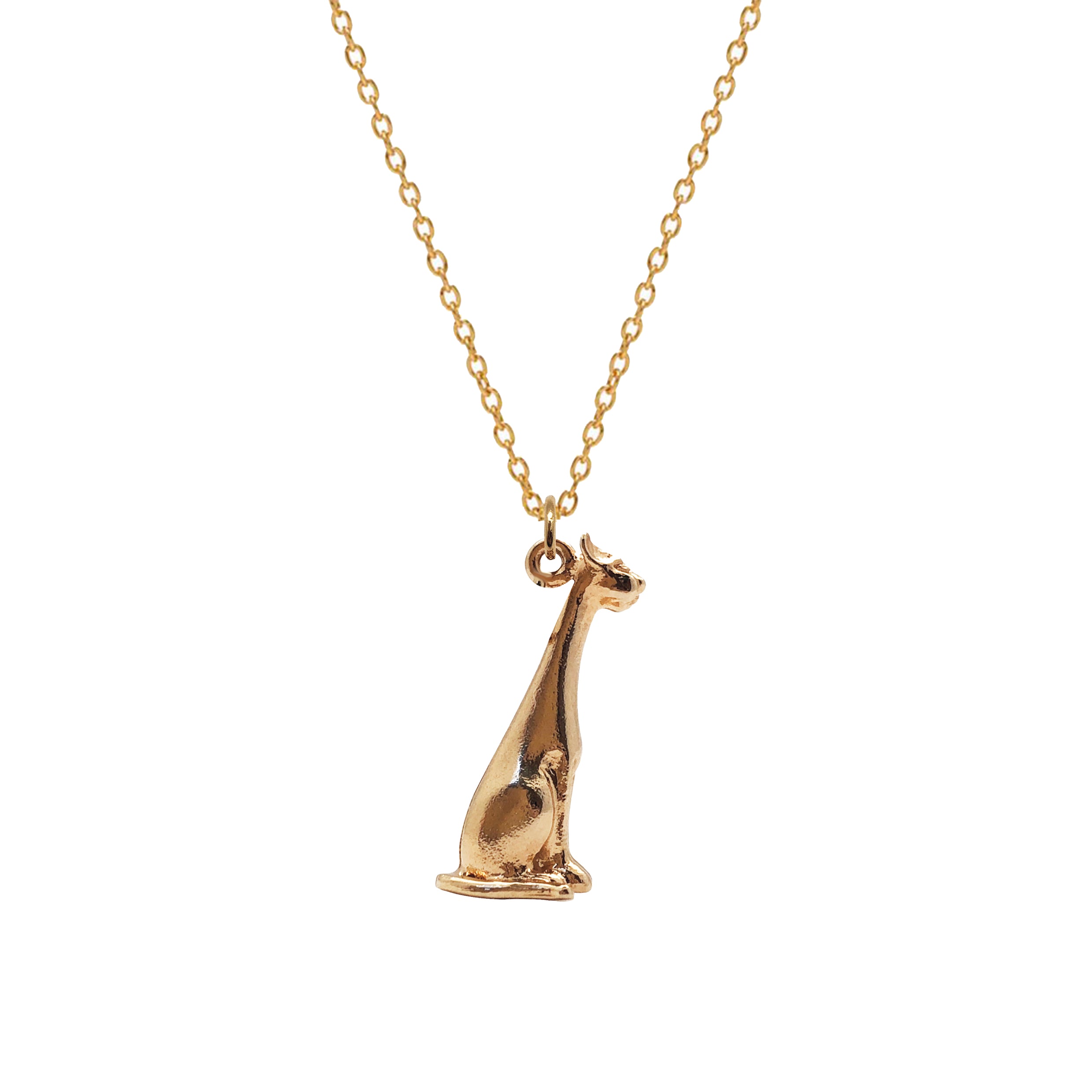 Egyptian Cat Charm - Mirabelle Jewellery