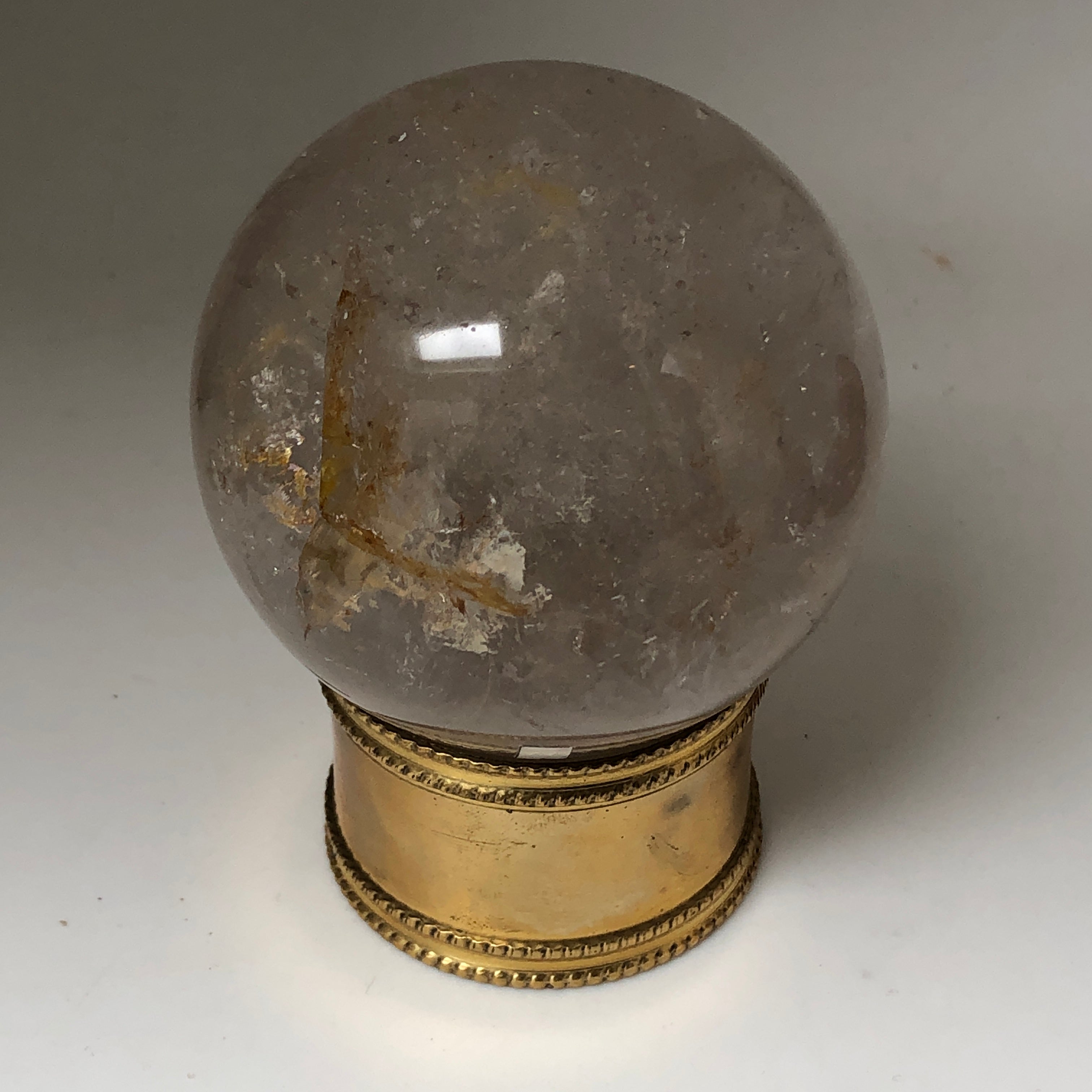 Magic Smokey Quartz crystal Ball