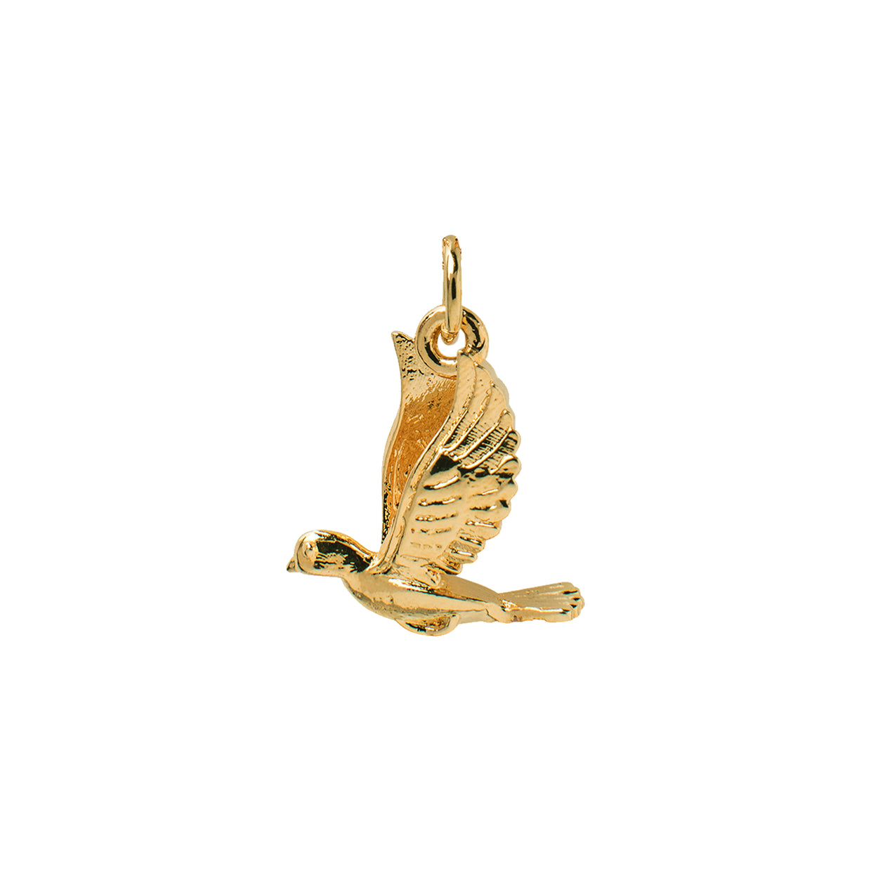Flying Dove Small Charm - Mirabelle Jewellery
