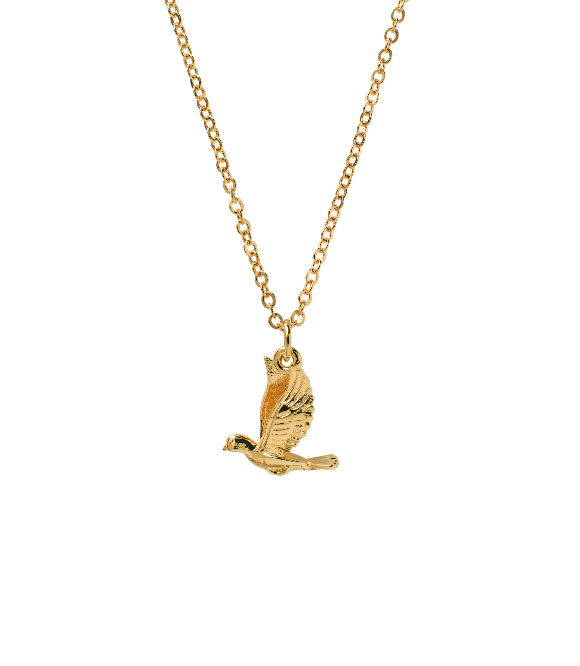 Flying Dove Small Charm - Mirabelle Jewellery