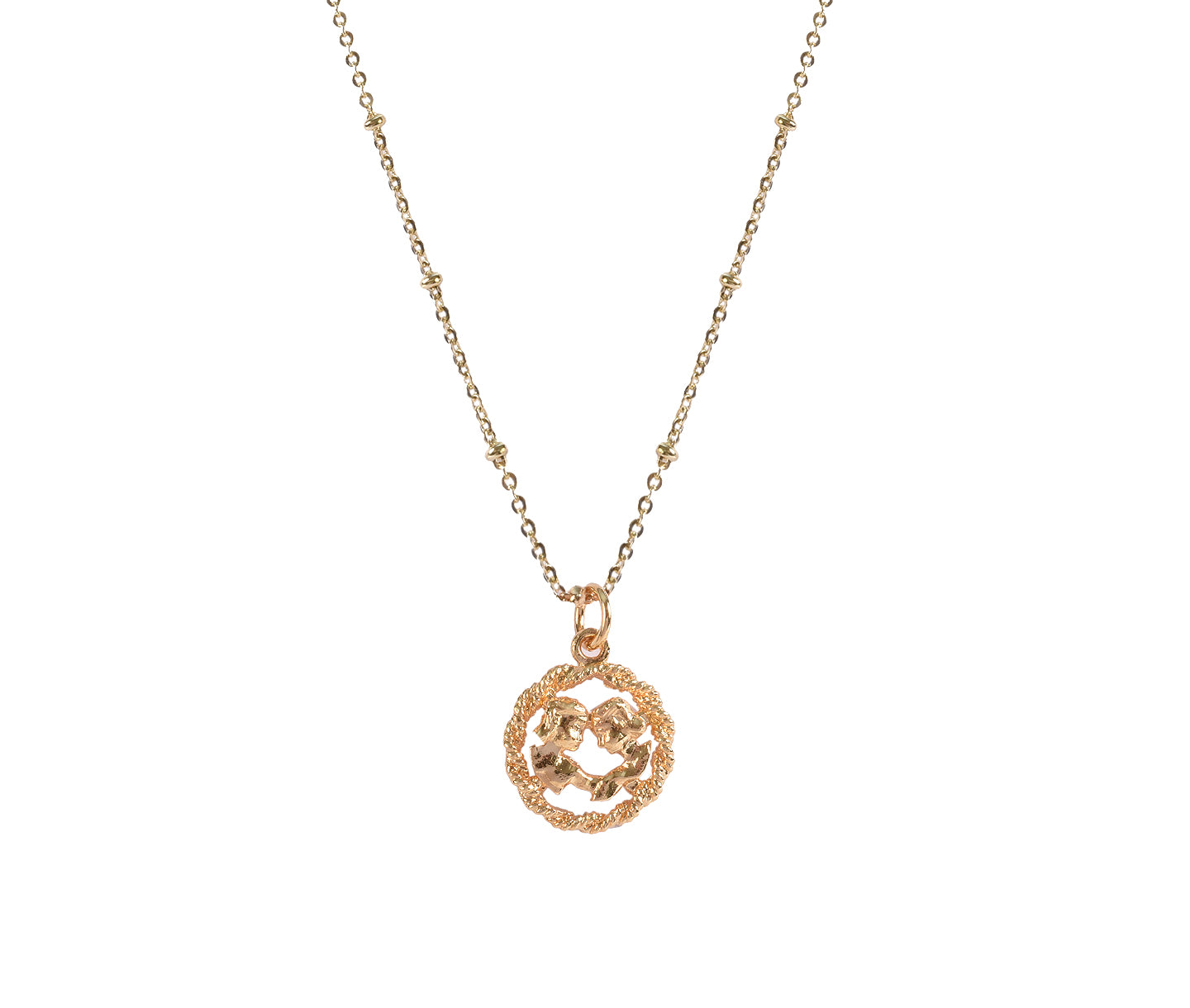Zodiac Medal British Made - Mirabelle Jewellery