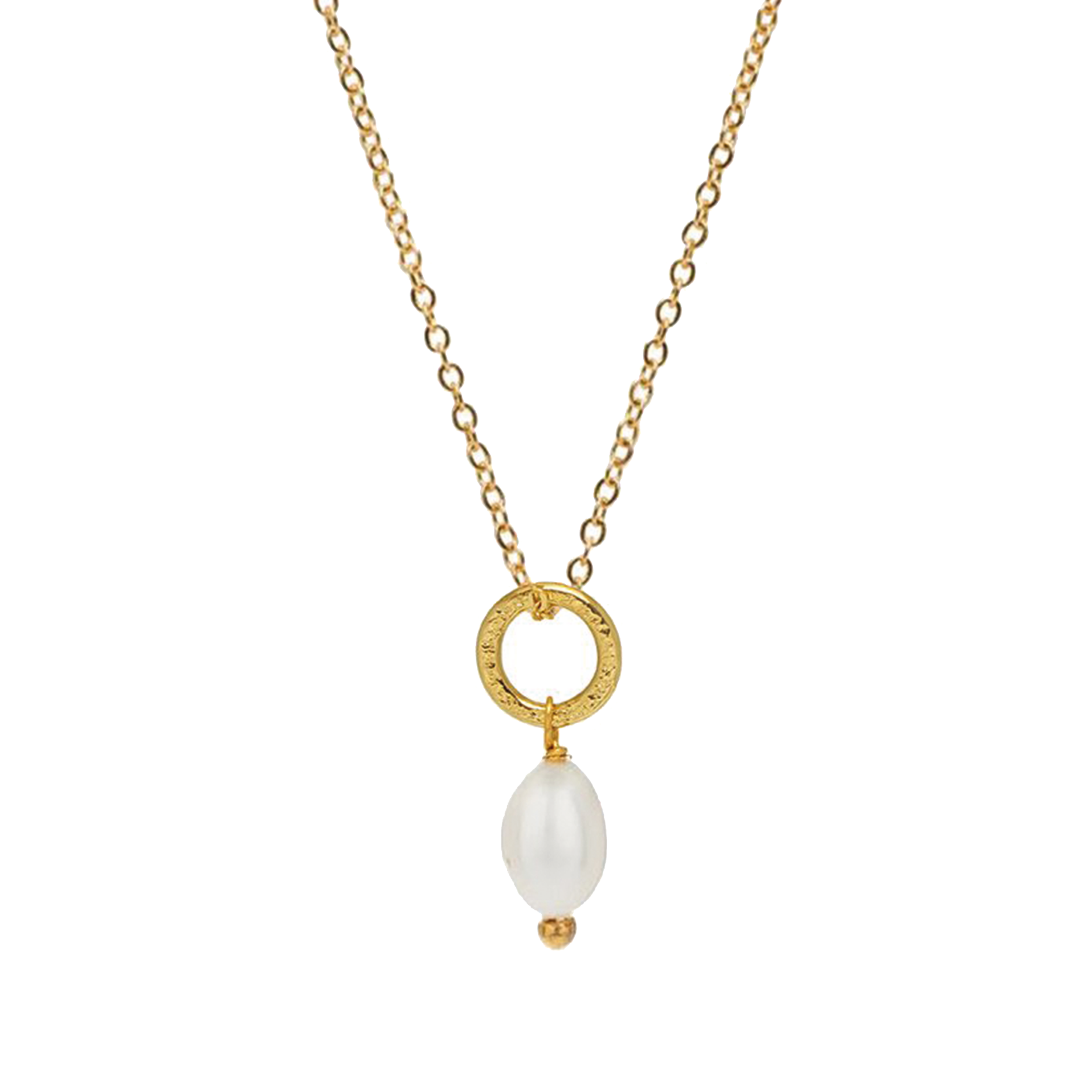 Gita Pendant Oval Pearl