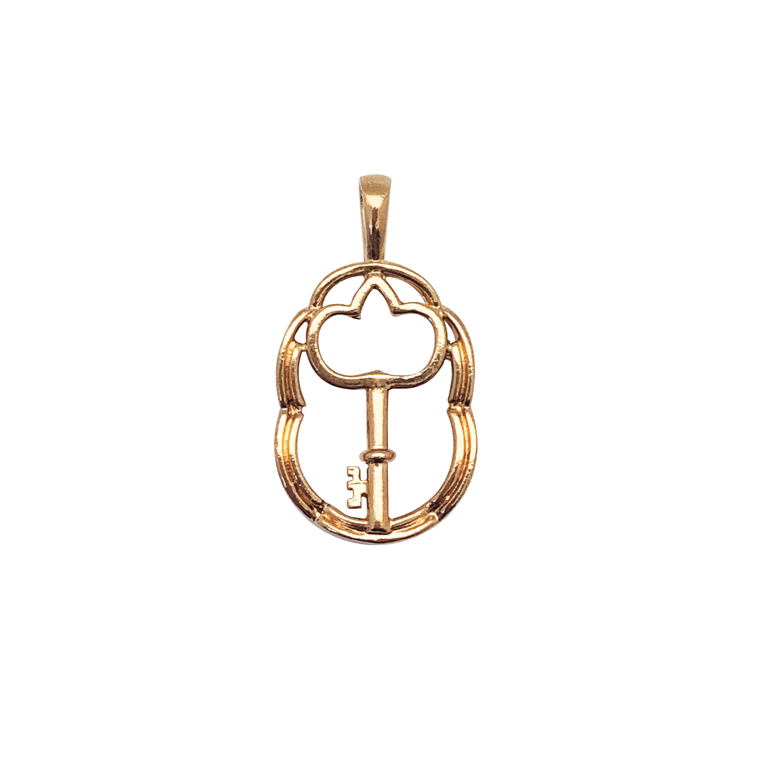 Key in Frame Charm - Mirabelle Jewellery