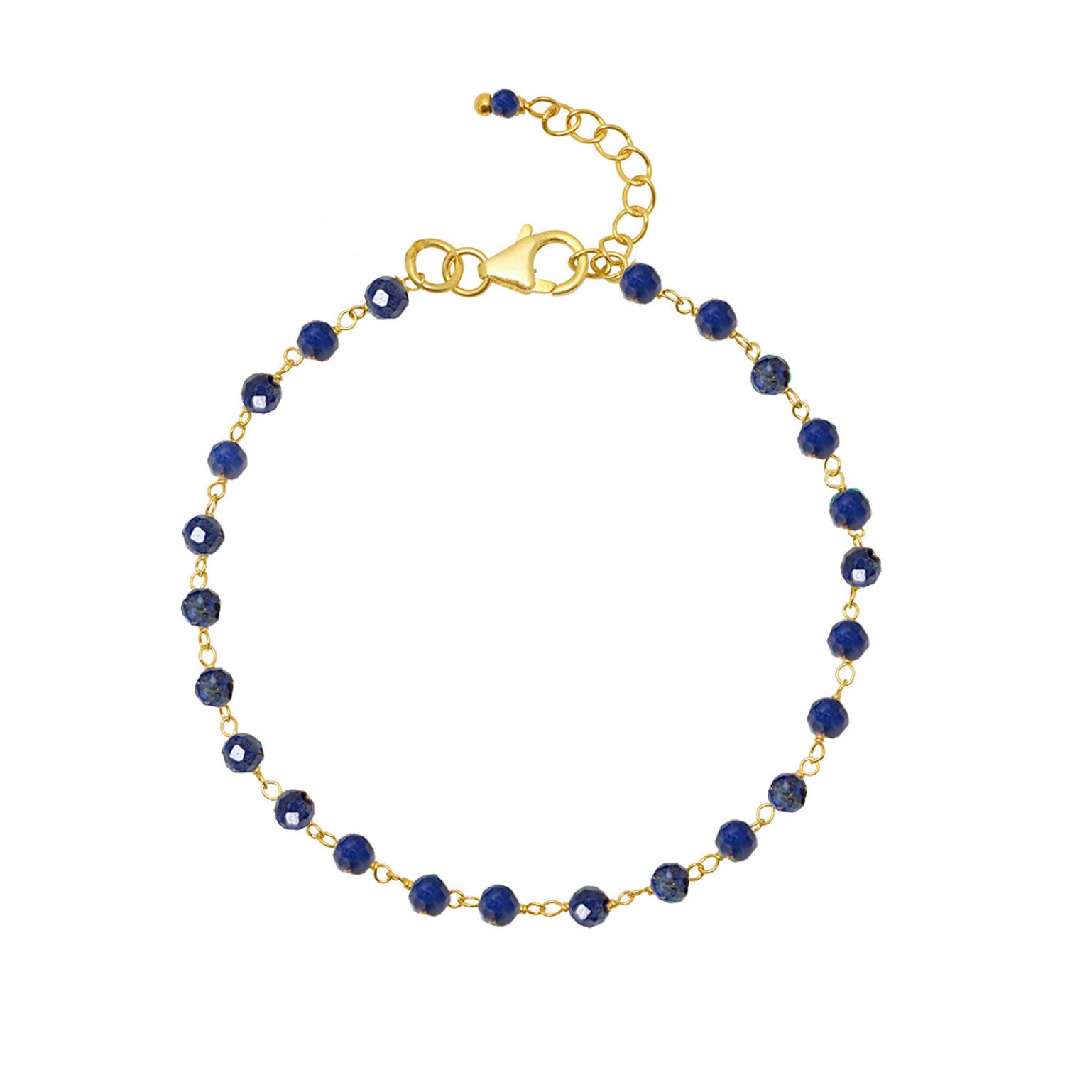 Rosary Bracelet - Lapis Lazuli
