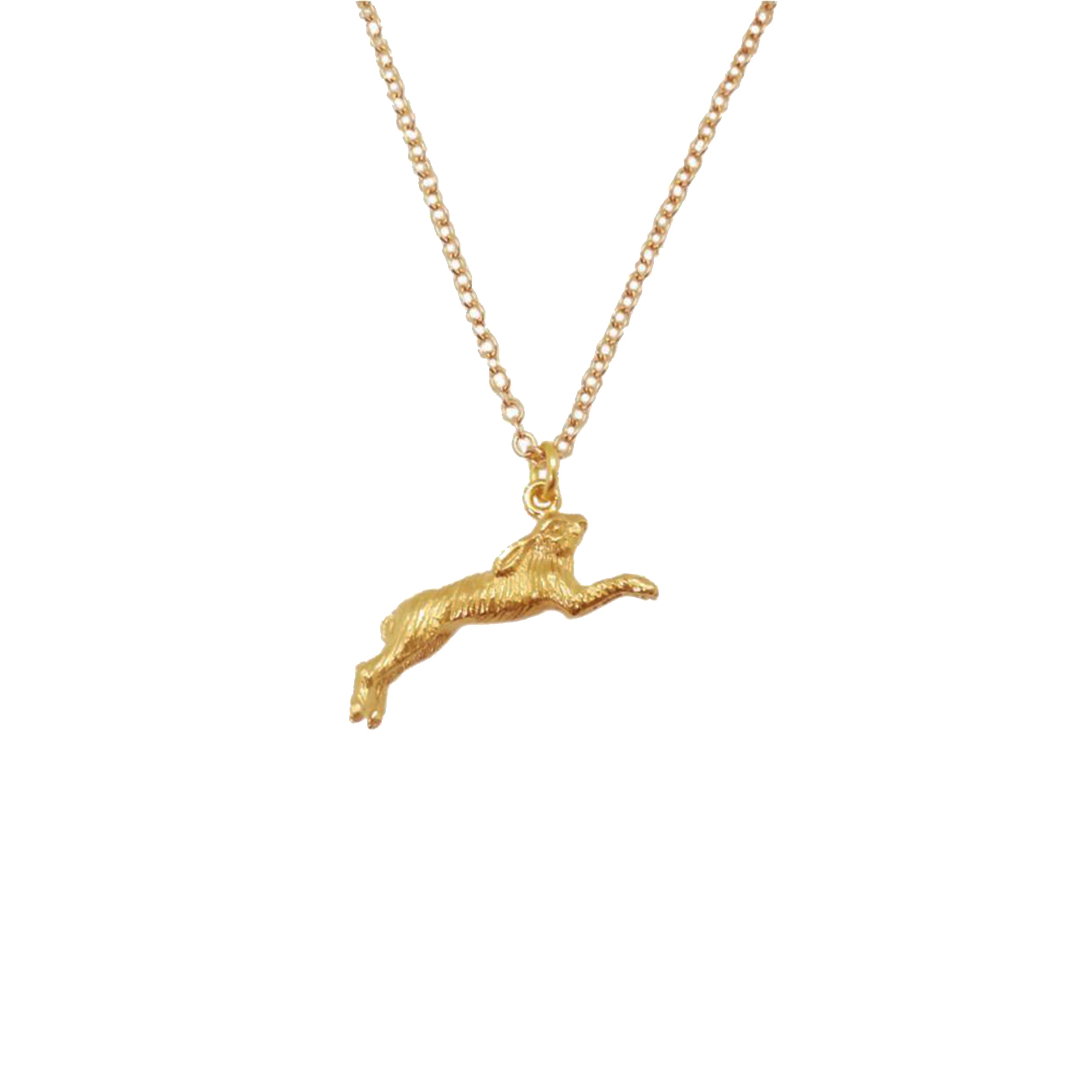 Leaping Hare Small Charm - Mirabelle Jewellery