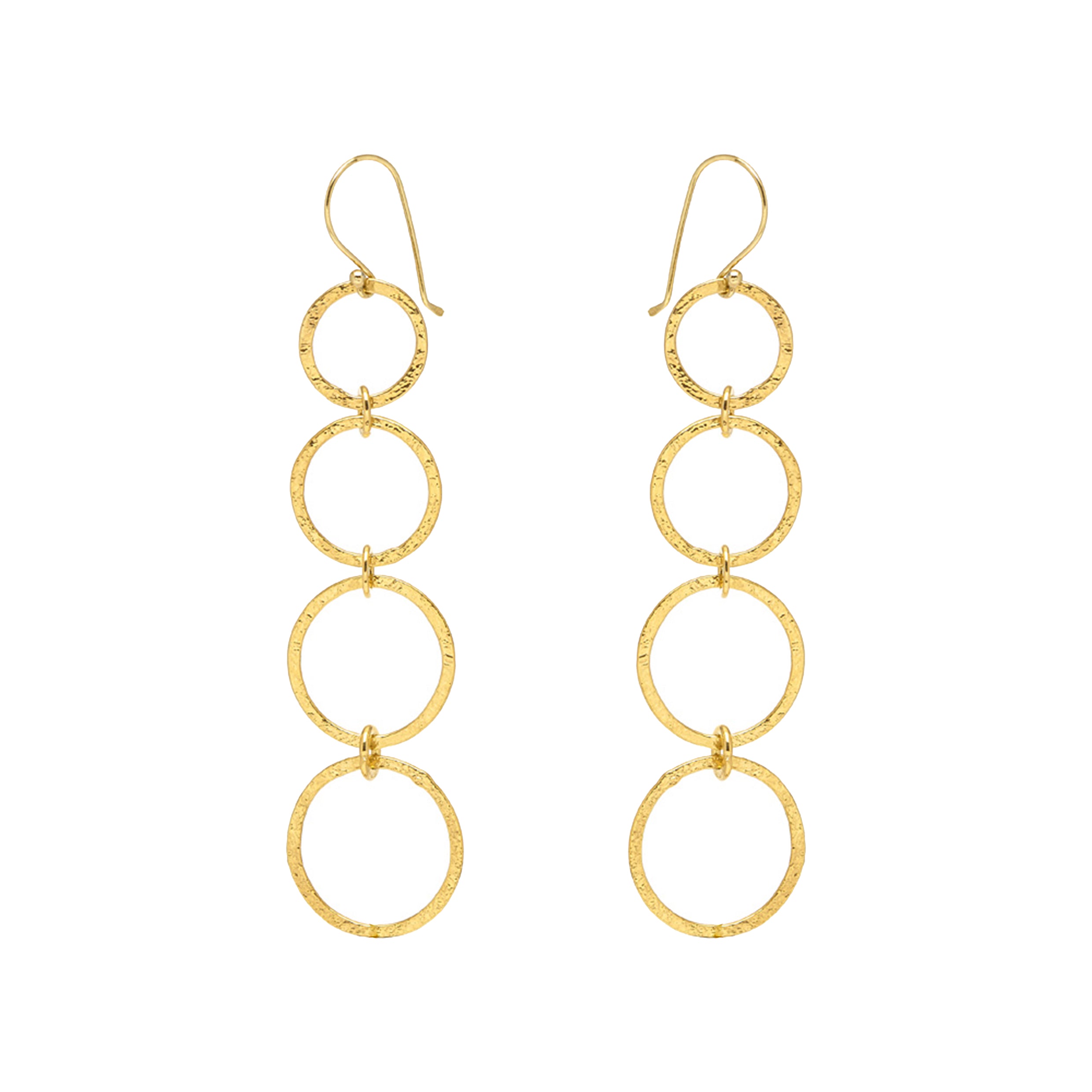 Long Loop Earrings - Mirabelle Jewellery