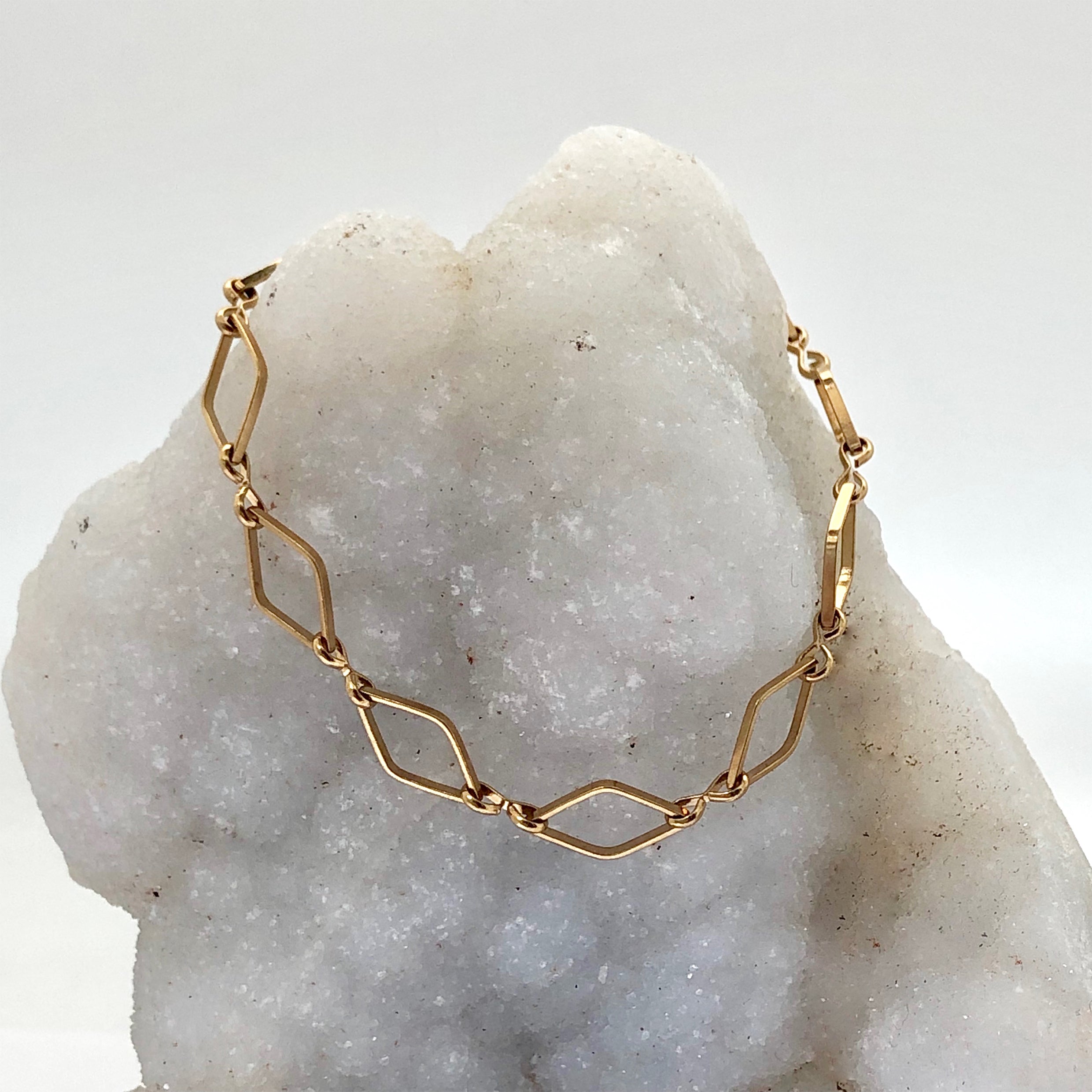 Losange Chain Bracelet - Mirabelle Jewellery