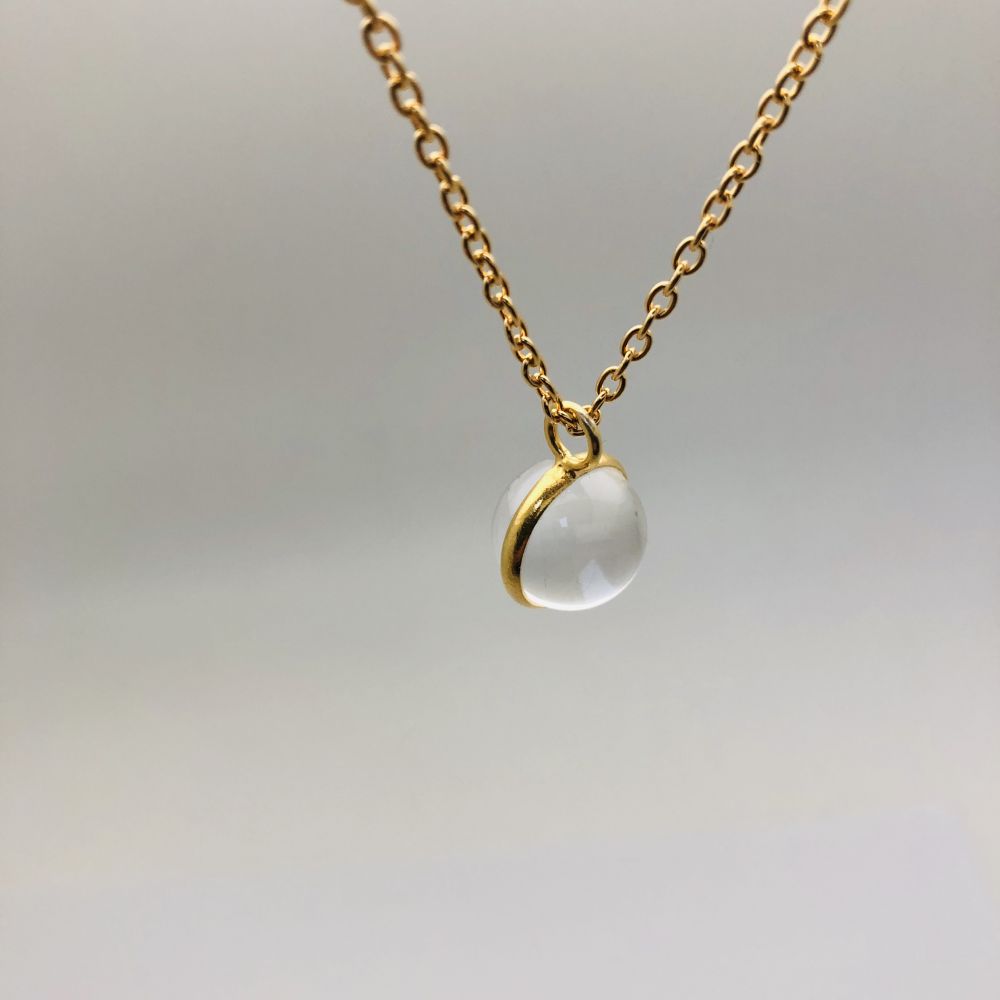 Magic Crystal Ball Rock Crystal - Mirabelle Jewellery