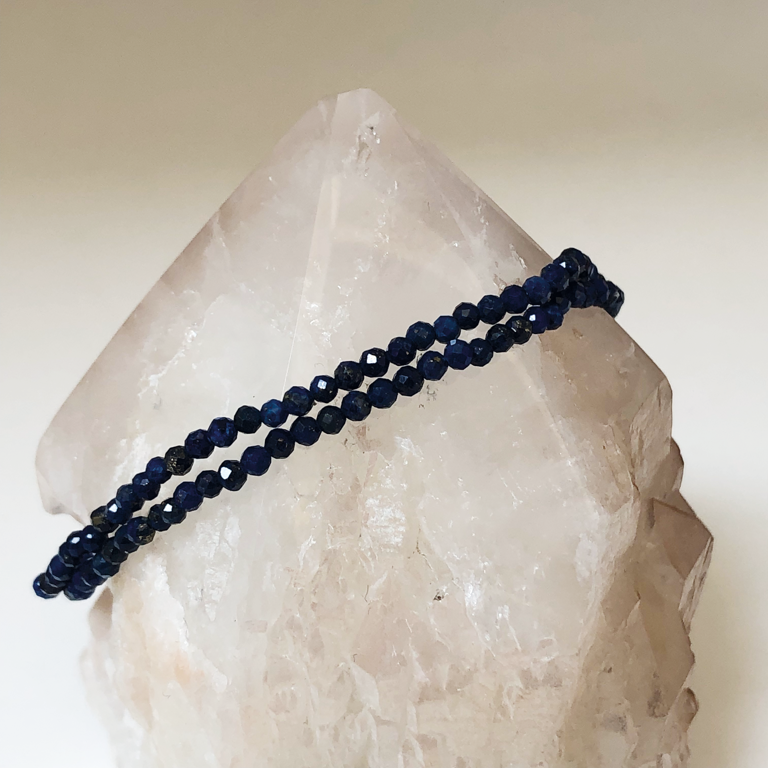 Tiny Lapis Lazuli Semi-Precious Bracelet