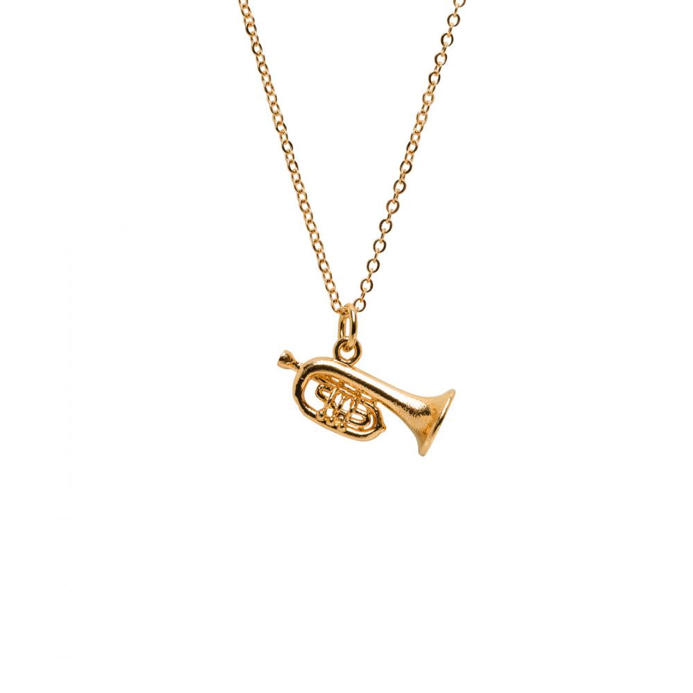 Trombone Charm - Mirabelle Jewellery