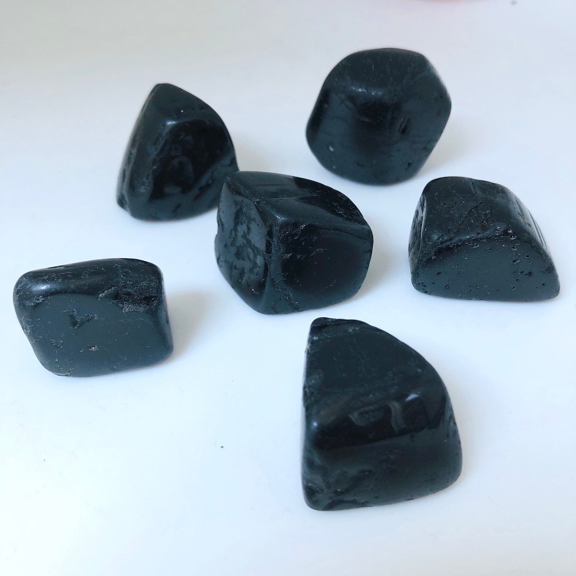 Black Tourmaline Pebble - Mirabelle Jewellery