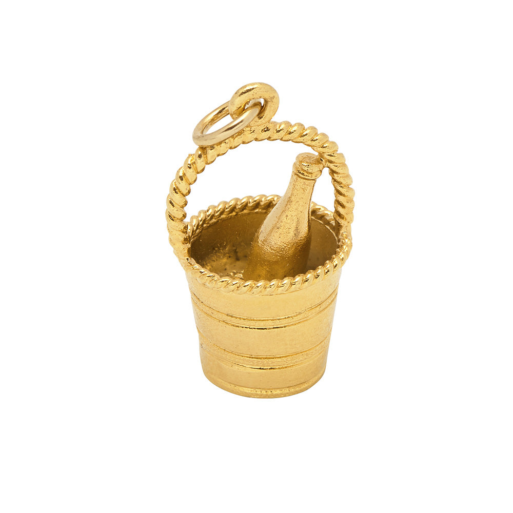 Champagne Bucket Charm - Mirabelle Jewellery