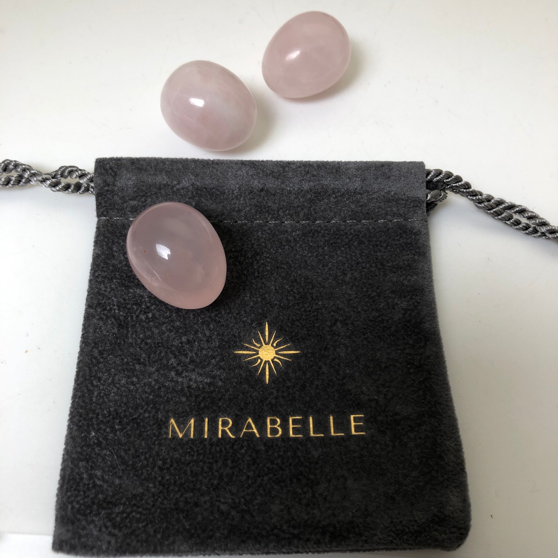 Rose Quartz Egg - Mirabelle Jewellery