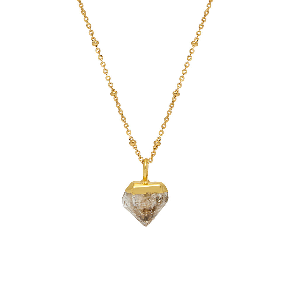 Herkimer Diamond Pendant - Mirabelle Jewellery