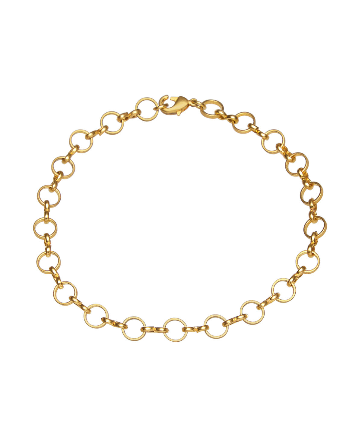 Little Circle Chain Bracelet - Mirabelle Jewellery