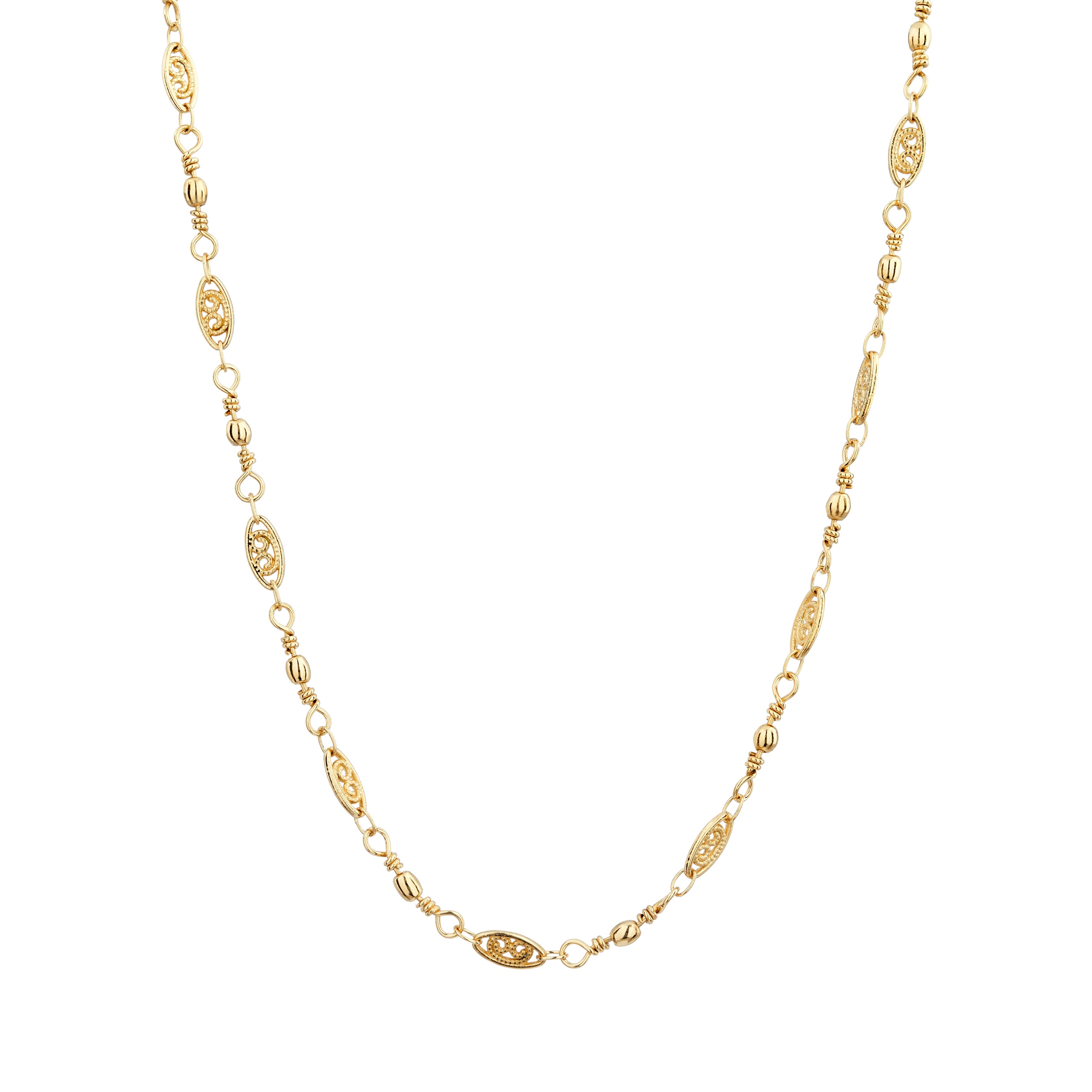 Louise Chain Necklace - Mirabelle Jewellery